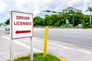 Licencia de conducir restringida