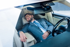 DUI Durmiendo en el Auto